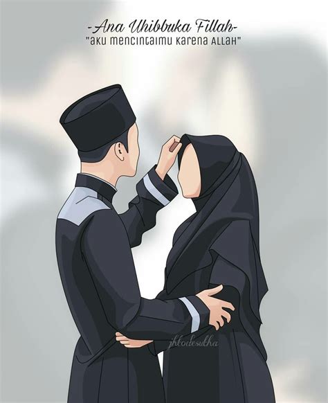 Kartun Pasangan Muslim Homecare24