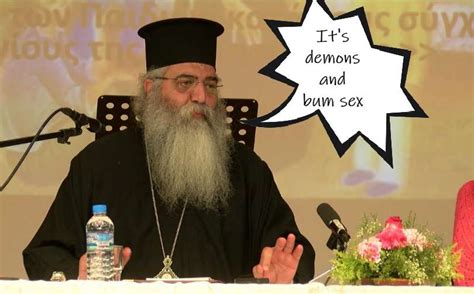 Is Anal Sex Bishop Talking Out Of His Bum
