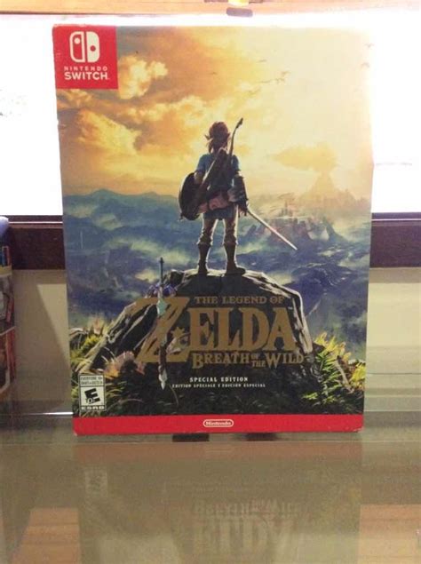 Zelda Breath Of The Wild Special Edition Completa Switch Mercado Livre