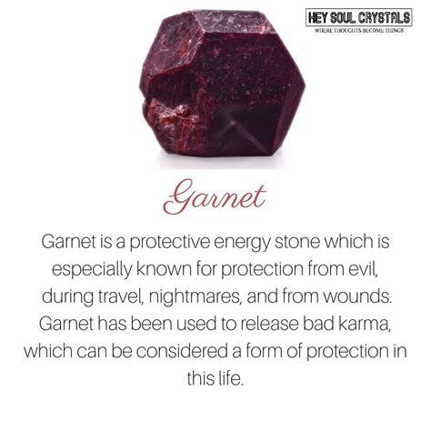 Garnet Crystal Meaning Crystal Uses Crystal Power Crystal Healing