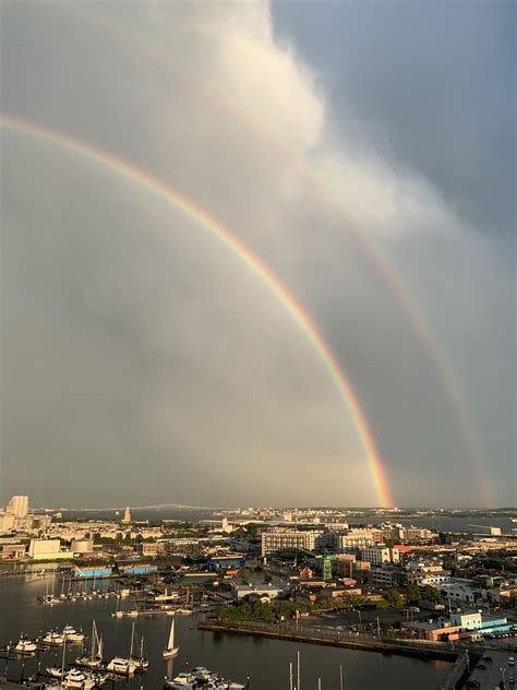 Double Rainbow In The City Rbaltimore