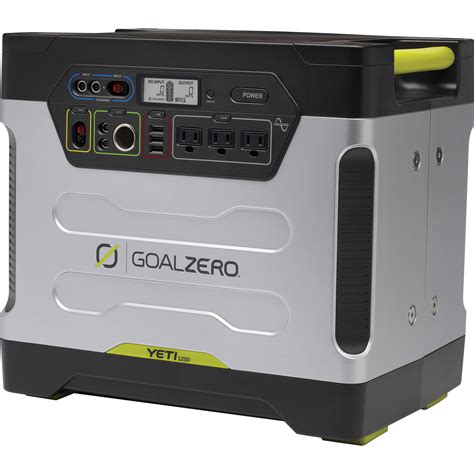 150wh, 14ah (12v) battery capacity. GOAL ZERO Yeti 1250 Solar Generator Power Pack Kit GZ-31901
