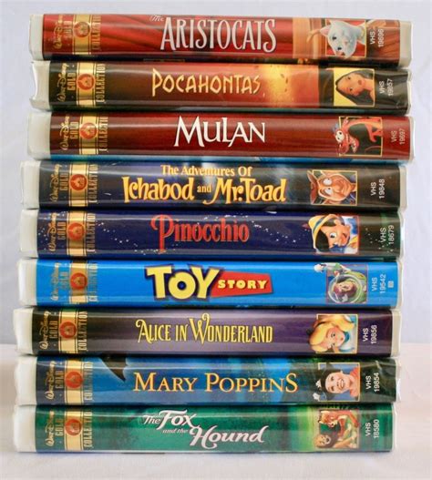 Collection Image Wallpaper Walt Disney Gold Classic Collection Vhs