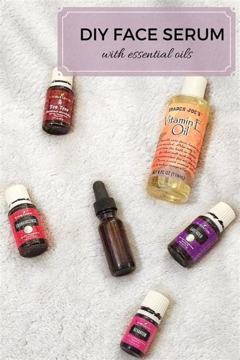 Diy Face Serum With Essential Oils Being Mrs Beer