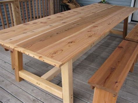 Maybe you would like to learn more about one of these? Large Outdoor Dining Table - Cedar | Outdoor dining table ...