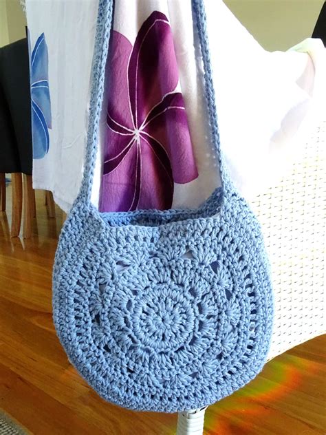 Crochet Bag Crocheted Handmade Womens Handbag Boho Etsy Bag Pattern