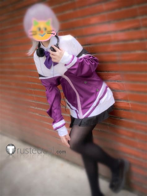 Ssssgridman Akane Shinjo Purple Black Cosplay Costume