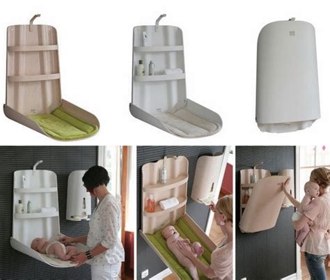 Baby Changing Station Comfortable And Helpful Nursery Room Furniture