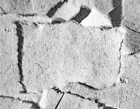 Monochrome Rough Paper Texture Unfolded And Ripped Stock Photo Image