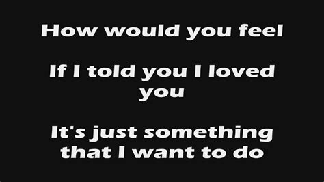 How Would You Feel Paean Ed Sheeran Lyrics