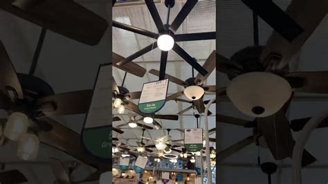 Shop harbor breeze edenton 52 in aged bronze downrod or. Ceiling fans at Lowe's - YouTube