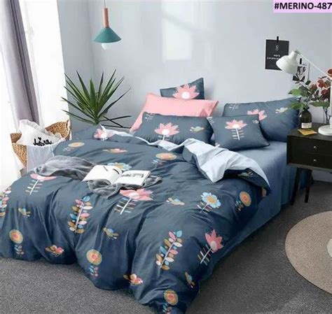 Cotton Floral Print Double Bed Bedsheets Size 90x100 Rs 835 Set