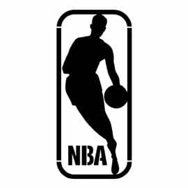 Similar with happy halloween clip art black and white. NBA logo stencil | Free Stencil Gallery
