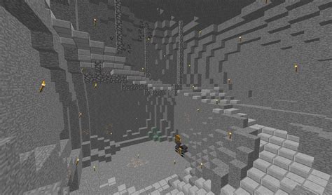 Underground Cave Base Minecraft