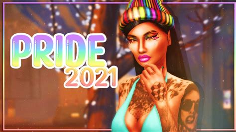 Nylah Li🌈🦄 Pride 2021 Sims 4 Cas Youtube