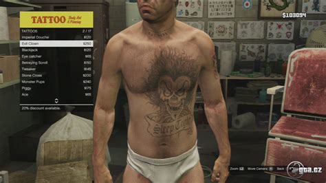 Tattoo Trevor Gta V Grand Theft Auto 5 On Gtacz