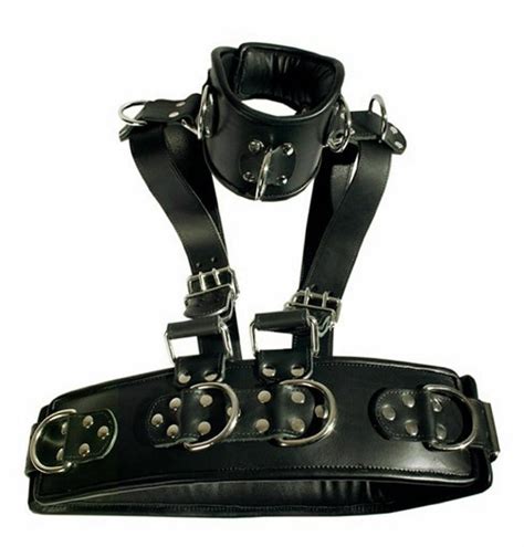 Mens Bondage Full Body Roman Harness Genuine Leather Etsy