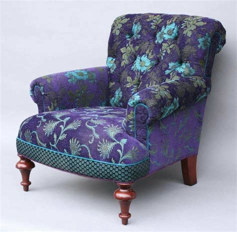Popular chair and half of good quality and at affordable prices you can buy on aliexpress. Turquoise n Purple Combination | Upholstered chairs ...