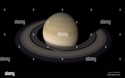 Saturn In Our Solar System