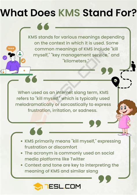 KMS Meaning: What Does "KMS" Mean in Social Media? • 7ESL