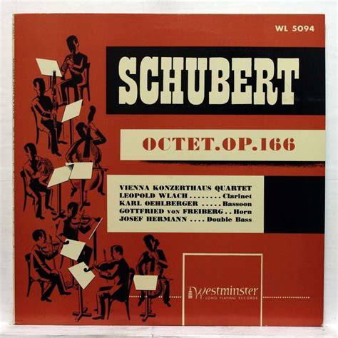 Schubert Octet Op166 The Vienna Konzerthaus Quartet Lp 売り手