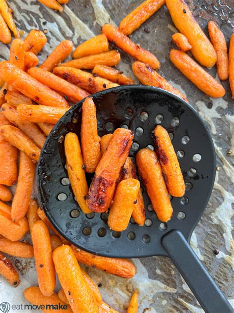 Easy Honey Roasted Baby Carrots Eat Move Make