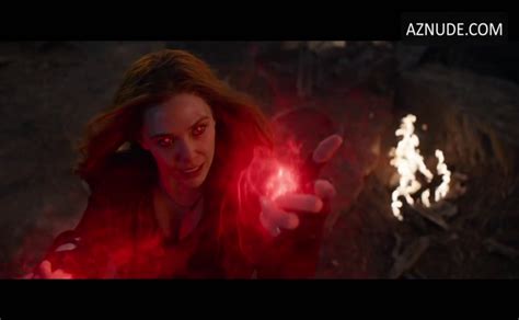 Elizabeth Olsen Sexy Scene In Avengers Endgame Aznude