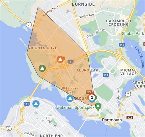 Q104halifax On Twitter Q104 Update Power Outages In In The South End