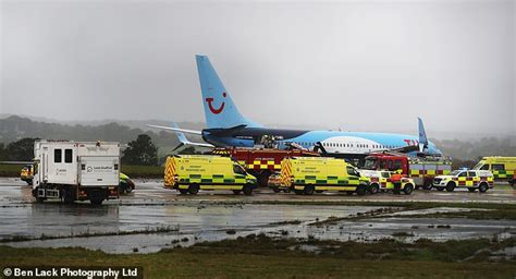 Brace Yourself Passengers On Tui Flight That Skidded Off The Runway