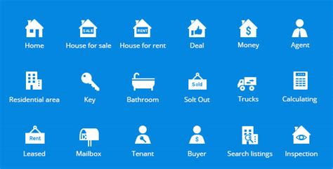 Introducing Property And Real Estate Vector Icons — Bestwebsoft