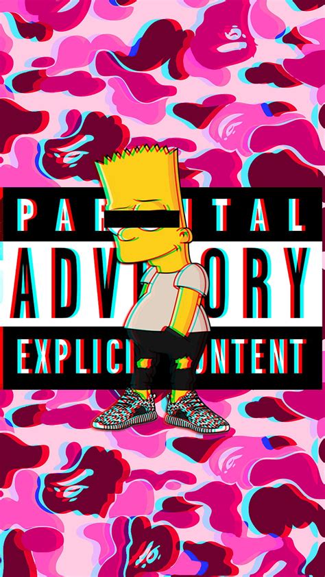 1080p Free Download Supreme X Bart Album Animated Ballin Bape