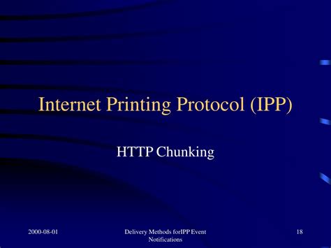 Ppt Internet Printing Protocol Ipp Powerpoint Presentation Free