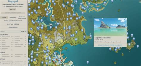 The Best Genshin Interactive Map Genshin Maps With All Locations