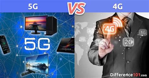 5g Vs 4g Top 7 Differences Speed Pros And Cons Difference 101
