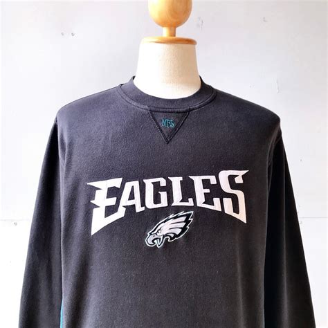 Vintage Philadelphia Eagles Nfl Football Sweatshirt Size M Etsy