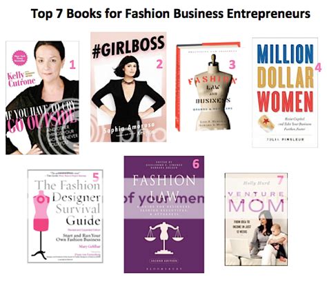 Top 7 Books For Fashion Business Entrepreneurs