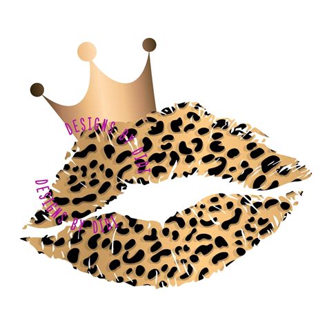 Instant Download Cheetah Print Lips Logo Leopard Print Lips Etsy Ireland