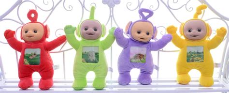 Lovely Teletubbies Tinky Winky Dipsy Laa Red Po Plush Kids Tiger