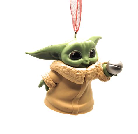 Star Wars The Mandalorian The Child Baby Yoda Grogu Christmas Ornament