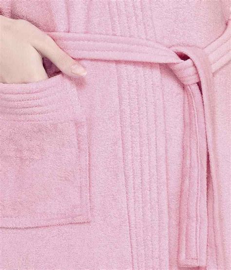 Sand Dune Knitted Pink Terry Bathrobe Buy Sand Dune Knitted Pink Terry Bathrobe Online At Low