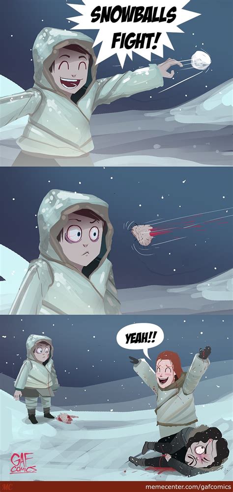 She Likes To Play With Snows Balls By Gafcomics Meme Center