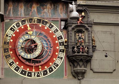 Zytglogge Zeitglockentrum Clock Tower Bern Switzerland Clock
