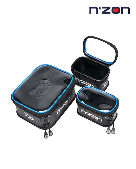 Daiwa Nzon EVA 3pc Accessory Case Set 1 Luggage BobCo Tackle