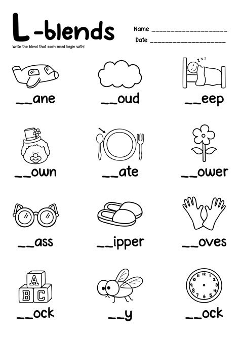 14 Blending Words Worksheets For Kindergarten Free Pdf At