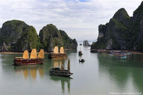 Vietnam Quang Ninh Province Halong Bay Listed As World Heritage By