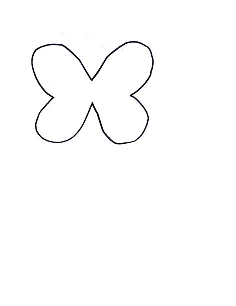 butterfly wing outline clipartsco