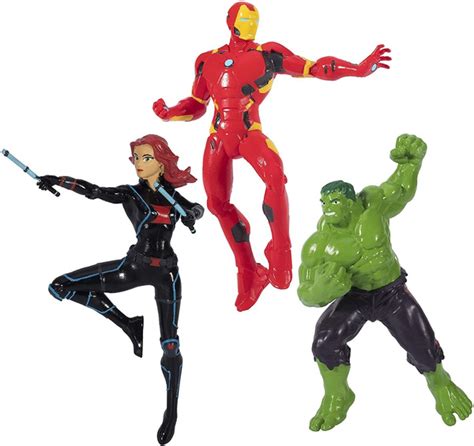 Swimways Marvel Avengers Dive Characters Iron Man Black Widow And