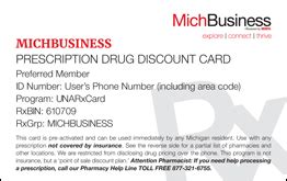 Are you interested in working for an industry leader to start to use your discount rx card simply print this page and cut out the card along the dotted lines. FREE Prescription Discount Card - MichBusiness