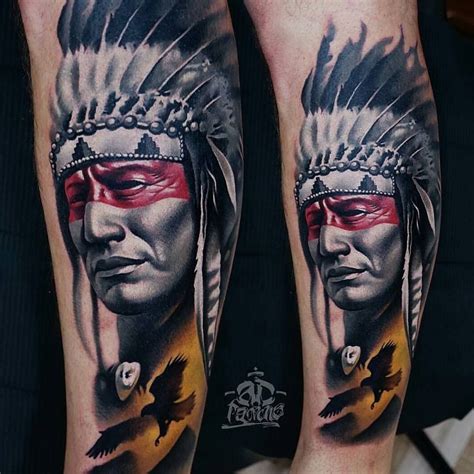 48 Stunning Native American Tribal Tattoo Sleeve Image Ideas