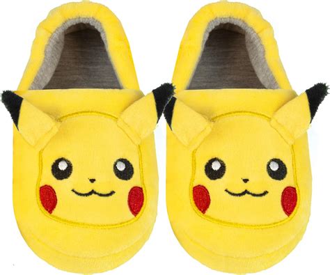 Pokemon Pikachu Slippers For Boys And Girls 3d Character Kids Footwear